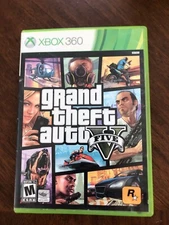 Microsoft Studios Xbox 360 Grand Theft Auto V 5 Original Case Mature Audience
