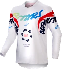 Alpinestars Racer Hana White/Multi MX Off-Road Jersey Youth Sizes SM - XL