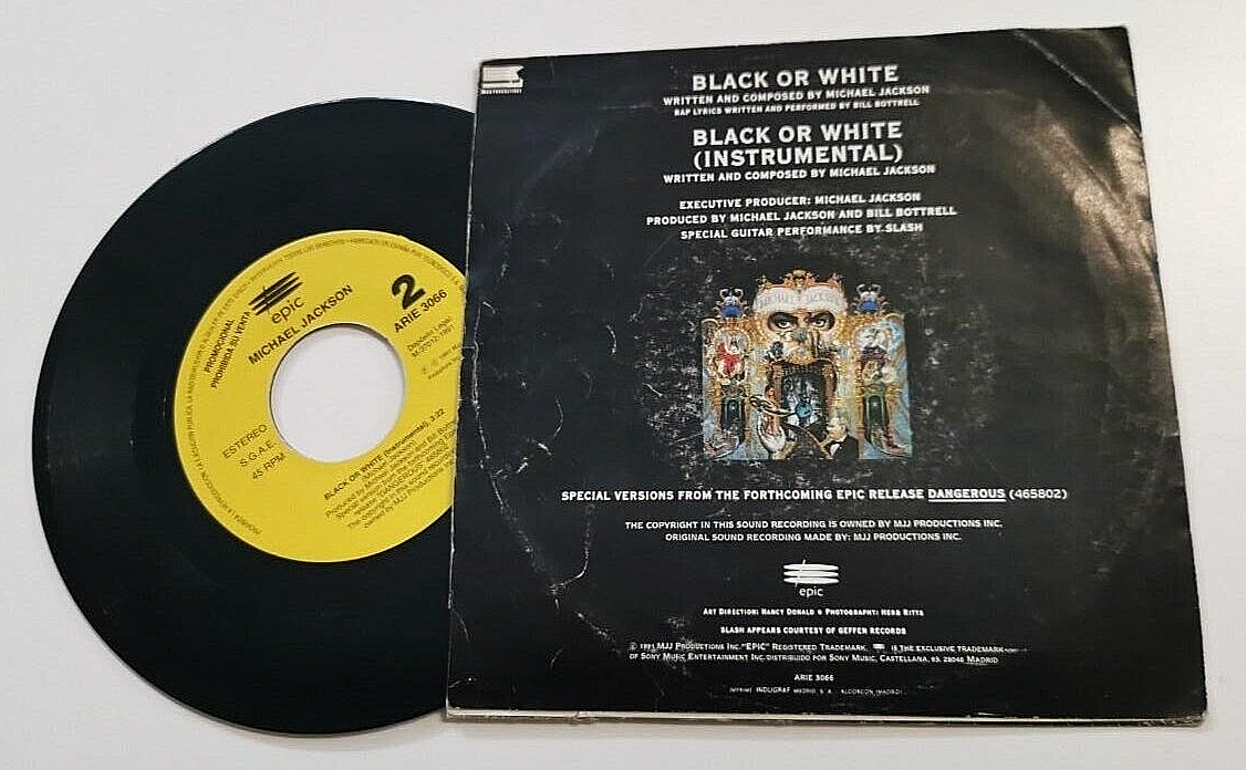 MICHAEL JACKSON Black or white 7