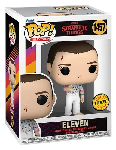 Funko Pop CHASE Stranger Things: Eleven (Bloody) Figure w/ Protector