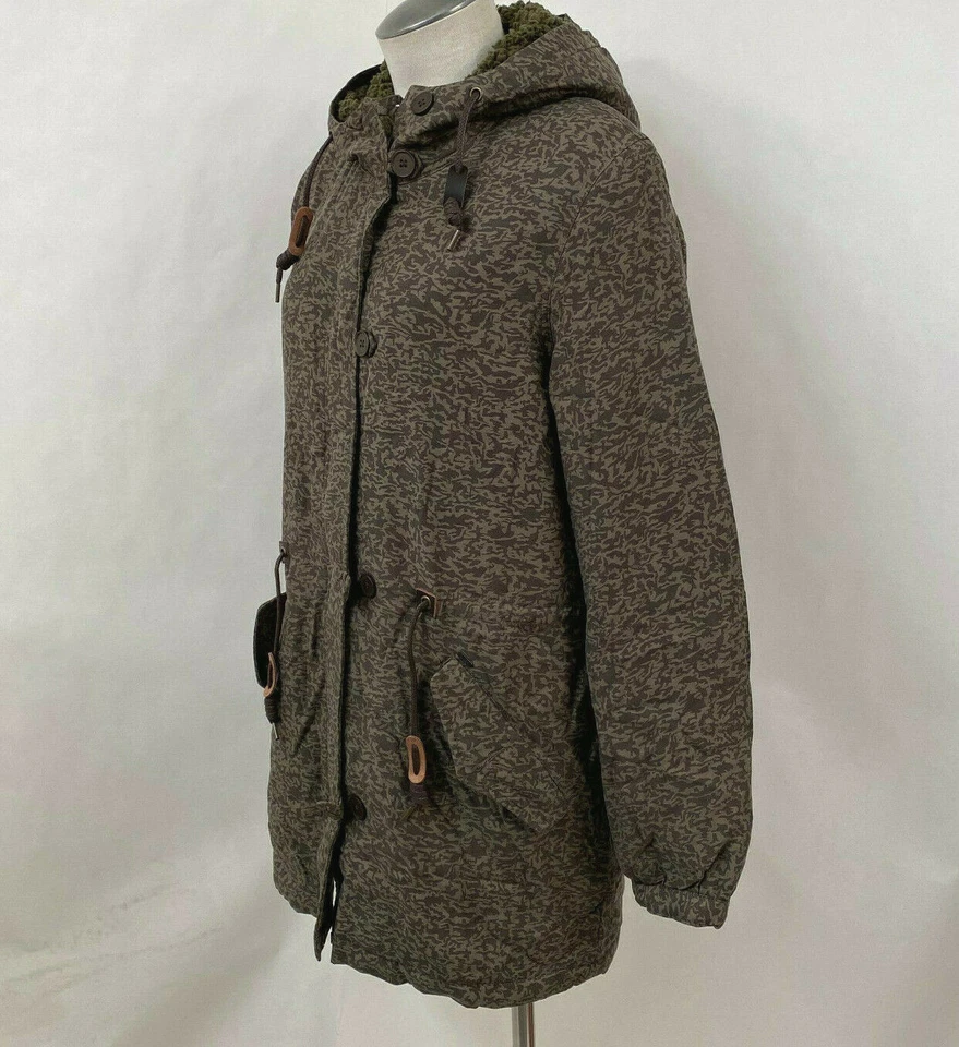 Obey женщин парка Beringbridge шерпа камуфляж размер S новый с Ярлыками Shepard Fairey - Изображение 3 из 4