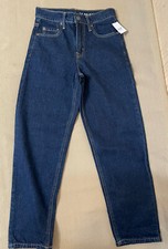 NWT GAP Teen Relaxed Easy Taper Jeans with Washwell 153 Boys Size 12 NEW
