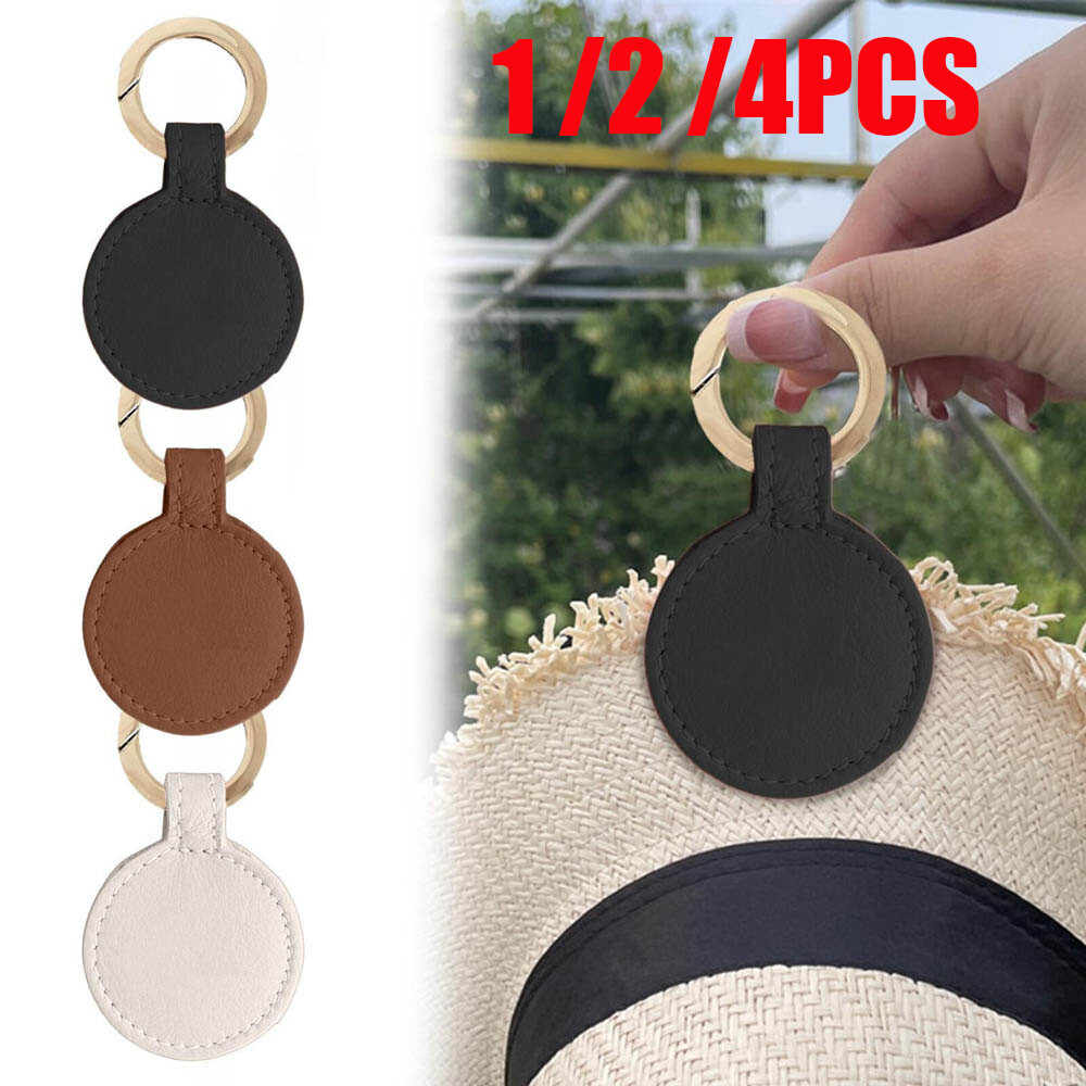 1/2/4x Magnetic Hat Clip Travel Hat Bag Clips Hat Holder For Luggage Accessories