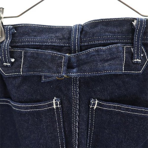 EVISU Denim painter pants Button fly cinch back jeans Women - Picture 4 of 10