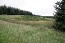 Photo 6x4 Threip Moor Glass Rig This open grassy area is within a Sitka f c2011