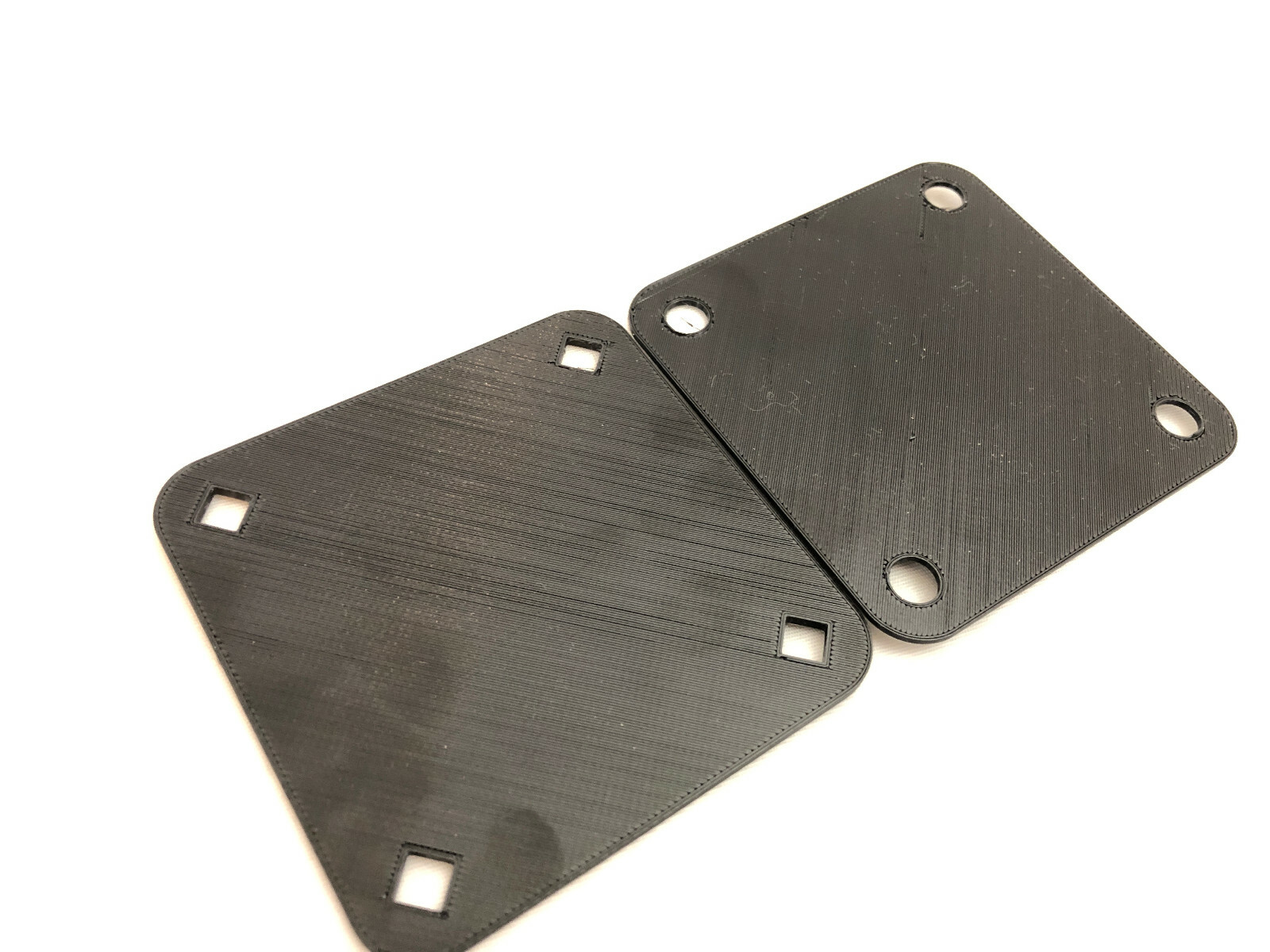 3D Printed Black Bass Drum Cover Plate for Vintage Tama Superstar Mount