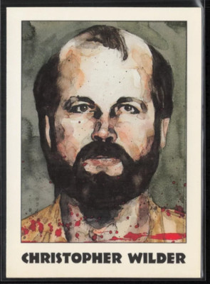 1992 True Crime Series 2, Killer Trading Card #62    CHRISTOPHER WILDER