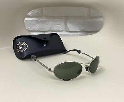 Retro Vintage 90s B&L Ray-Ban W2178 Orbs Ellipse Silver Retro Vintage 90s B&L Ray-Ban W2178 Orbs Ellipse Silver