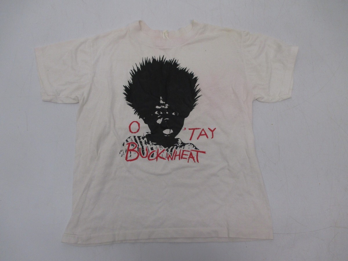 Vtg c1980s Little Rascals Our Gang Buckwheat Otay T-Shirt Tee L