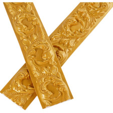 Self-Adhesive 3D Enchased Wall Trim Line Edge Strip Skirting Border Waistline