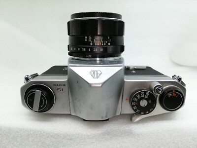 Asahi Pentax SL 35mm SLR Film Camera super takumar 55mm f/1.8