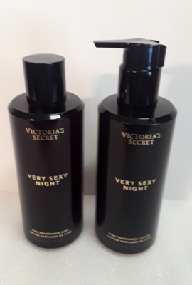 Victoria's Secret Very Sexy Night Fragrance Mist & Body Lotion SET
