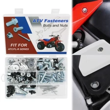160PCS Plastic Body Frame Fender Bolts Kit Fit For Honda ATC110 1979-1985