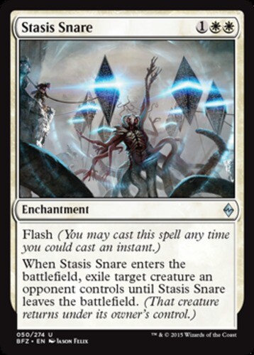 Stasis Snare PL/MP, English MTG Battle for Zendikar - Picture 1 of 1