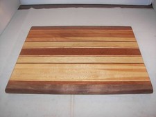 Handmade exotic wood cutting board 100 1905