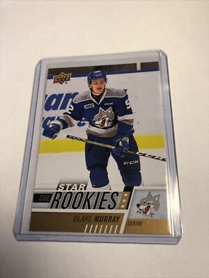 2017-18 UD CHL Star Rookies Blake Murray #310 Rookie SP