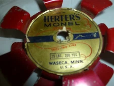 Vintage EMPTY Herter’s Monel Metal Line Holder  Lot 9-372
