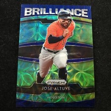 2020 Panini Prizm Brilliance Navy Blue Kaleidoscope Prizm #B-7 Jose Altuve 35/35