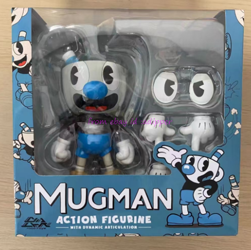 Perfect 1000toys Cuphead Mugman Dynamic Articulation Action Figure