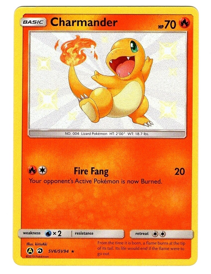 Pokémon Card PSA ポケカ　ヒトカゲ　Charmander Charmander SV6/SV94 Hidden Fates: Shiny Vault for sale | eBay