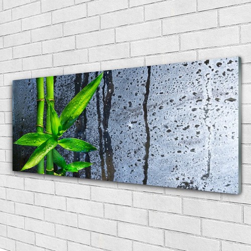 Tableau Mural Tulup Sous Verre – 125x50 Cm – Muguet Floral – Impression Moderne – Neuf