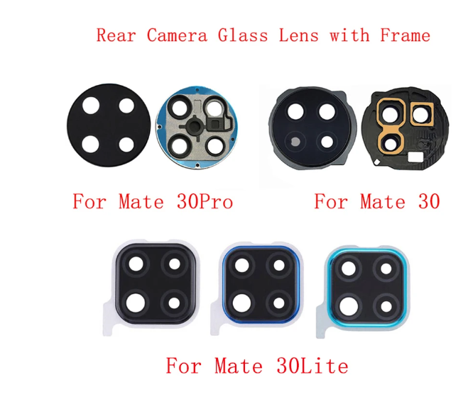 Lentille Verre Pour Appareil Photo Arrière Huawei Mate 30 Pro - Pièce Neuve Sous Blister