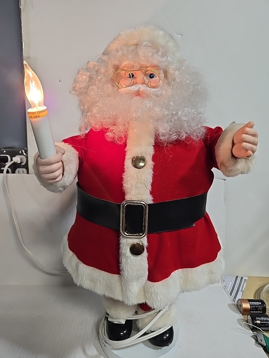 Rare Telco The Original Motion-ettes Of Christmas Santa Claus 24