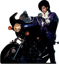 3 Prince - Motorcycle/Diamond/Hat Life Size Cardboard Cutout Standee PARTY DECOR