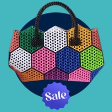 hand made pearl handbag for women