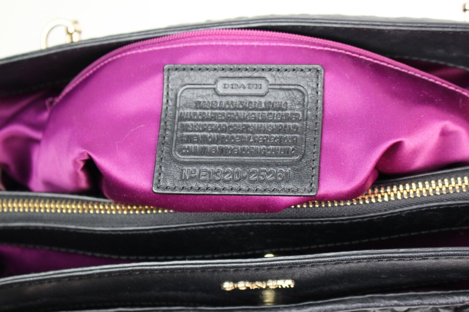 Coach Madison Kimberly black leather handbag - image 24