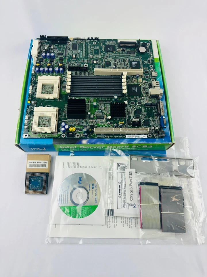 Intel SCB2 SCB2SCSI Industrial Server Board with A58801-002 processor - Image 3 of 4