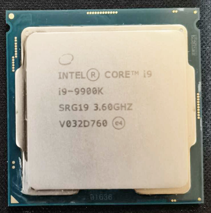 Intel Core i9-9900K 3.6GHz 8Core SRG19 Socket LGA1151 95W Desktop CPU Processor Intel Core i9-9900K 3.6GHz 8Core SRG19 Socket LGA1151 95W Desktop CPU Processor