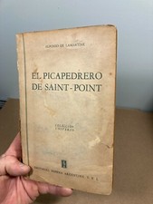 El Picapedrero De Saint-Point Alfonso De Lamartine 1942 Sopena Paperback