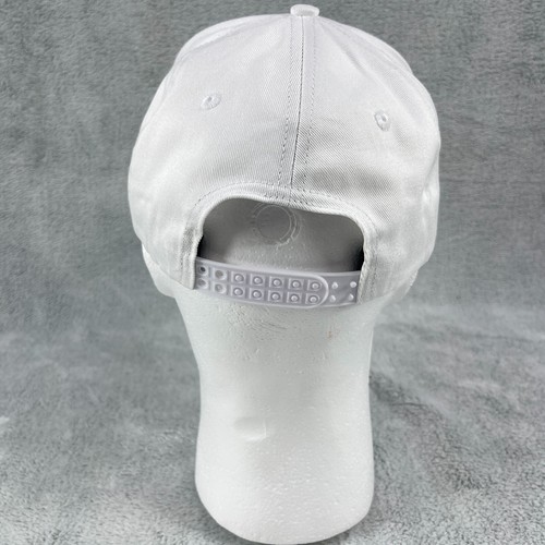 LA GOLF Core 5 Panel Logo Hat Cap White Green Snapback - Picture 6 of 13