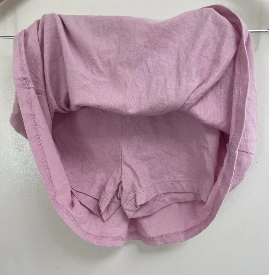 Pantalón Corto Carter's Niños Niñas 100% Algodón Ajustable Cintura Elástica Pull On Rosa Talla 4 Foto 2 de 3