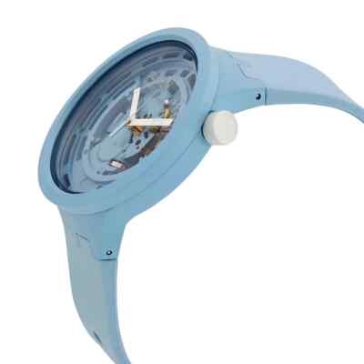 時計 Swatch BIG BOLD C-BLUE Swatch C- Blue Quartz Transparent Dial Unisex Watch SB03N100 | eBay