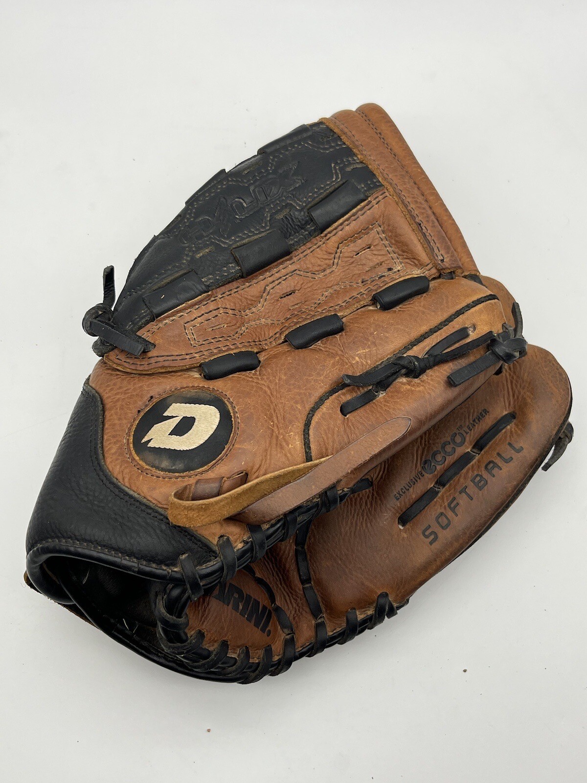 DeMarini 12.5” AD800 Helix Softball Glove Ecco Leather Brown RH Thrower
