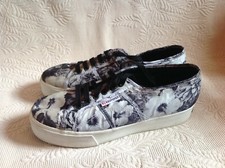 Zapatillas de plataforma Superga Anthropologie Petunia de lona 41,5 - USAW 10 - USAM 8,5
