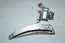 DNP MTB Double Front MTB Derailleur 28.6mm Clamp Bottom Pull Silver USA Shipper!