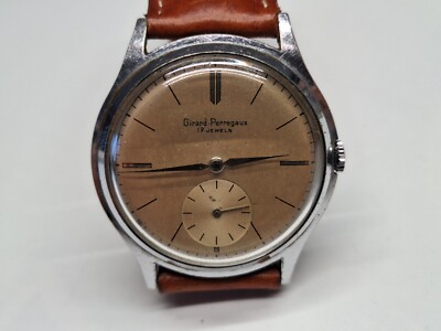 Girard Perregaux orologio vintage uomo meccanico carica manuale 36