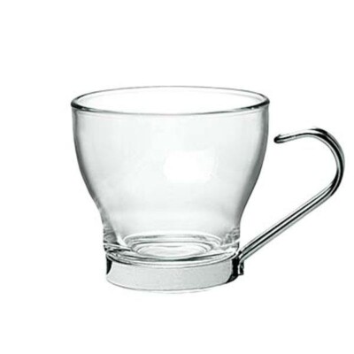 Bormioli Rocco Packung 3 Cups Oslo Kaffee  Glas 100 Cc Ohne Untertasse