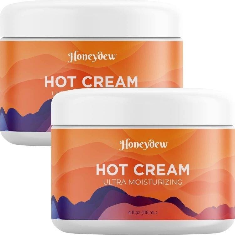 Honeydew HOT CREAM Moisturizing Skin Tightening Reduce Cellulite 4.5oz