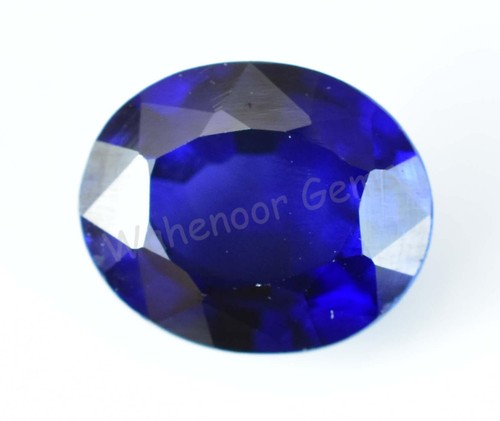 AAA+ 6.45 Ct Natural Arkansas Blue Benitoite Certified Rare Loose Gemstone - Picture 4 of 7