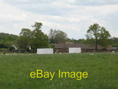 Photo 6x4 Water End cricket ground Viewed over a slight rise in the groun c2009