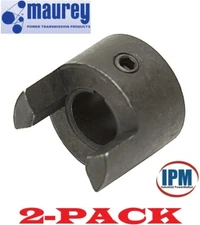 2-PACK! L070x9/16" Bore Jaw Coupling Hub NO KW Maurey Mfg L070-9/16, L070x9/16NK