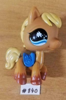LPS Littlest Pet Shop Cheval/poney 840 Avec Pochette - Occasion
