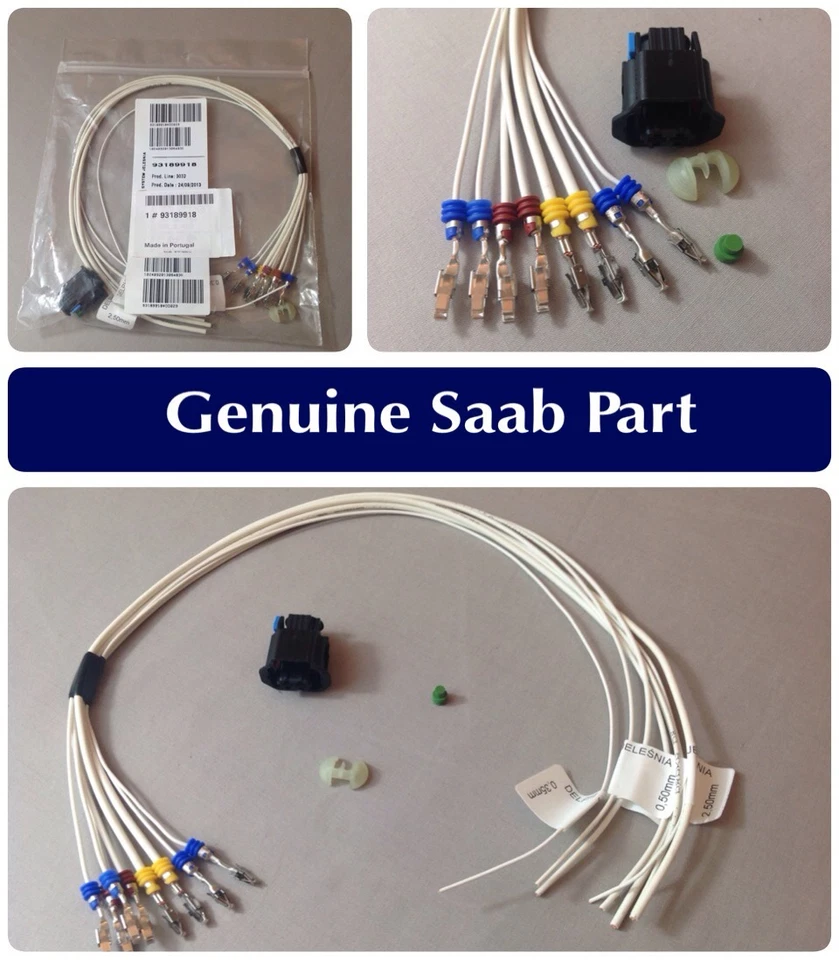 GENUINE SAAB 9-3 & 9-5 Z19DTH ENGINE - INJECTOR WIRING KIT - NEW - 93189918 - Image 4 of 4