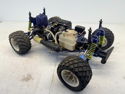 Used Duratrax Overdrive ST 1/10 Nitro Stadium Truck For Parts / Repair 0130