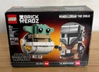 LEGO Star Wars Brick Headz "Mandalorian & Child" Set 75317 (295pcs) *NEW* WEAR!