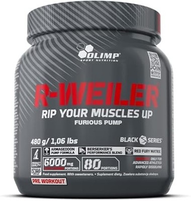 OLIMP  R-Weiler  Pre Workout Booster Pulver 480g (orange juice)